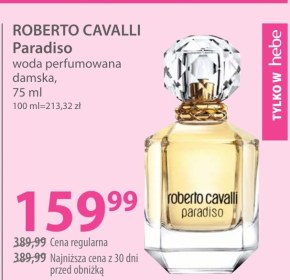 Woda perfumowana damska Roberto Cavalli niska cena