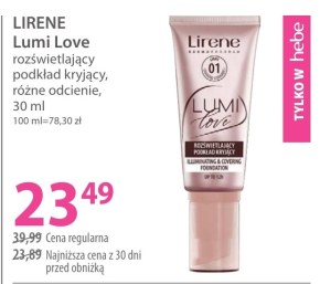 Podkład rozświetlający Lirene niska cena