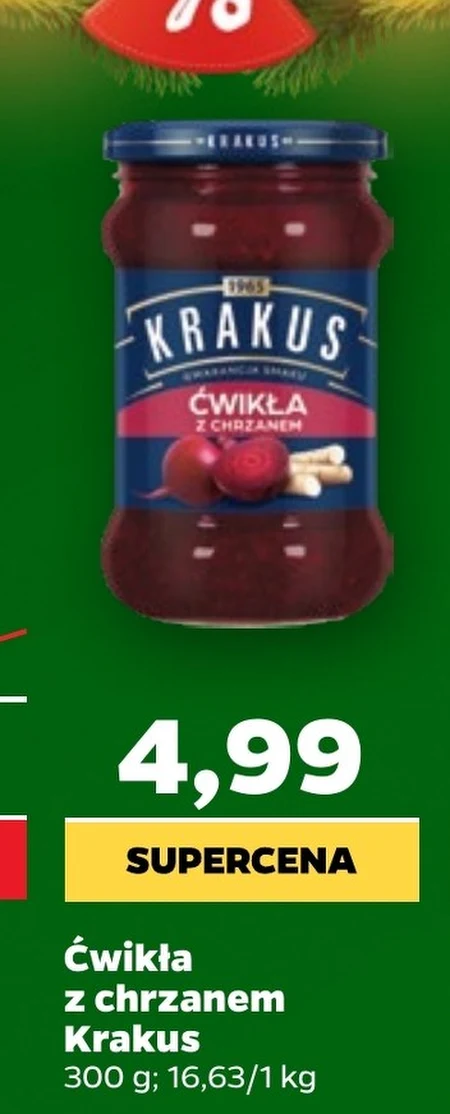 Ćwikła z chrzanem Krakus