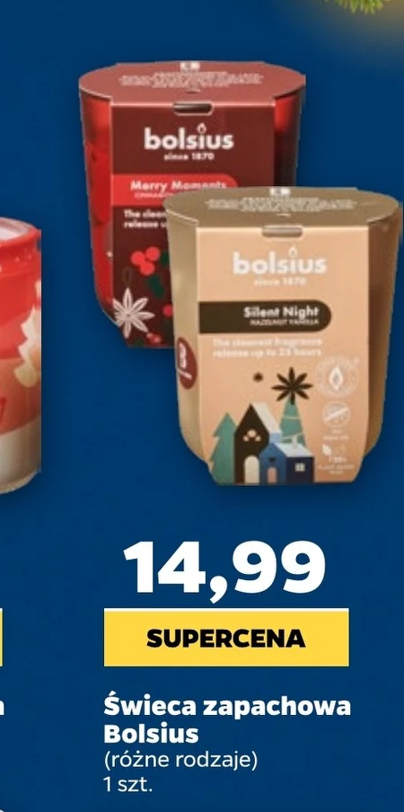 Świeca zapachowa Bolsius