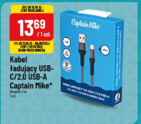 Kabel usb Captain Mike niska cena