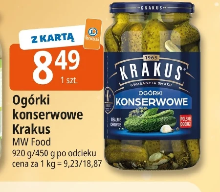 Ogórki konserwowe Krakus