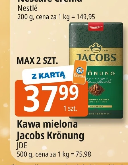 Kawa mielona Jacobs