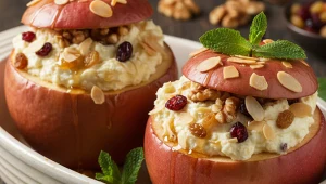 Mateusza Gesslera deser w mgnieniu oka. Pieczone jabłka z ananasową nutą