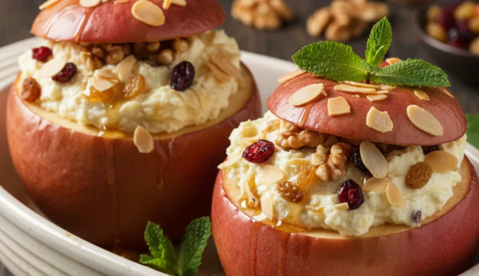 Mateusza Gesslera deser w mgnieniu oka. Pieczone jabłka z ananasową nutą