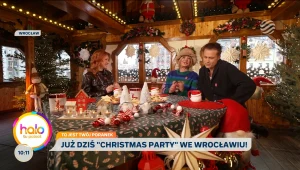 Majka Jeżowska i Maciej Zakościelny szykują się do występu na koncercie Polsatu ""Christmas Party - świąteczna lista przebojów"