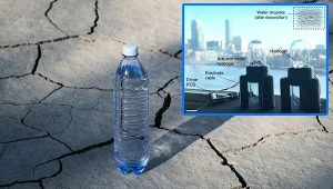 Cudowny wynalazek. Wytrząsa wodę z powietrza poprzez ultradźwięki