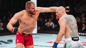 Szalona końcówka walki Błachowicza. Polała się krew, to już czwarty raz