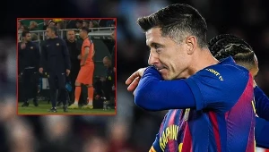 Flick bezlitosny, naprawdę zrobił to Lewandowskiemu. Policzek dla Polaka