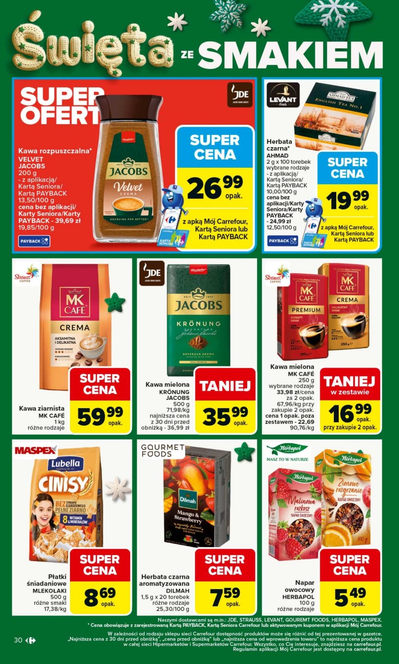 Gazetka: Święta ze smakiem! - Carrefour - strona 34
