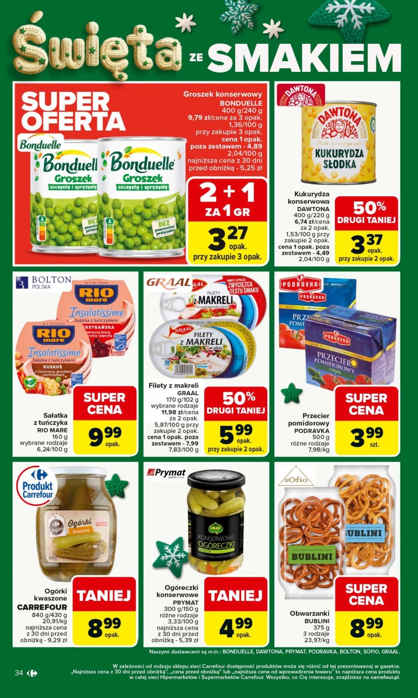 Gazetka: Święta ze smakiem! - Carrefour - strona 38