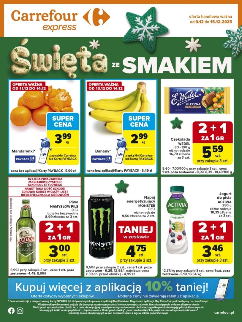 Gazetka promocyjna Carrefour Express - ważna od 09. 12. 2025 do 15. 12. 2025