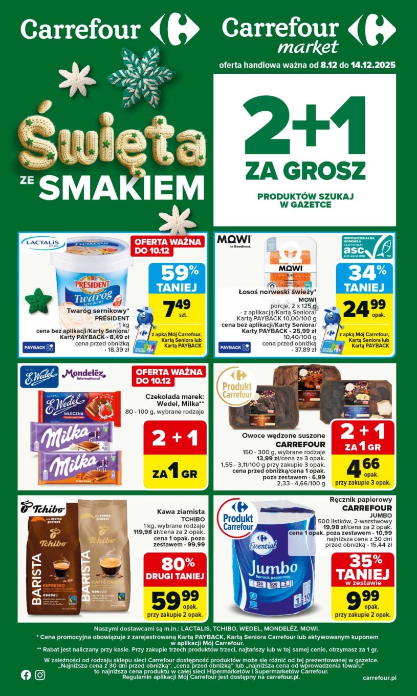 Gazetka promocyjna Carrefour Market - ważna od 08. 12. 2025 do 14. 12. 2025