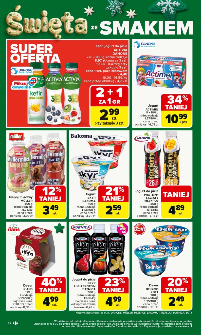Gazetka: Świąteczne promocje! - Carrefour Market - strona 22