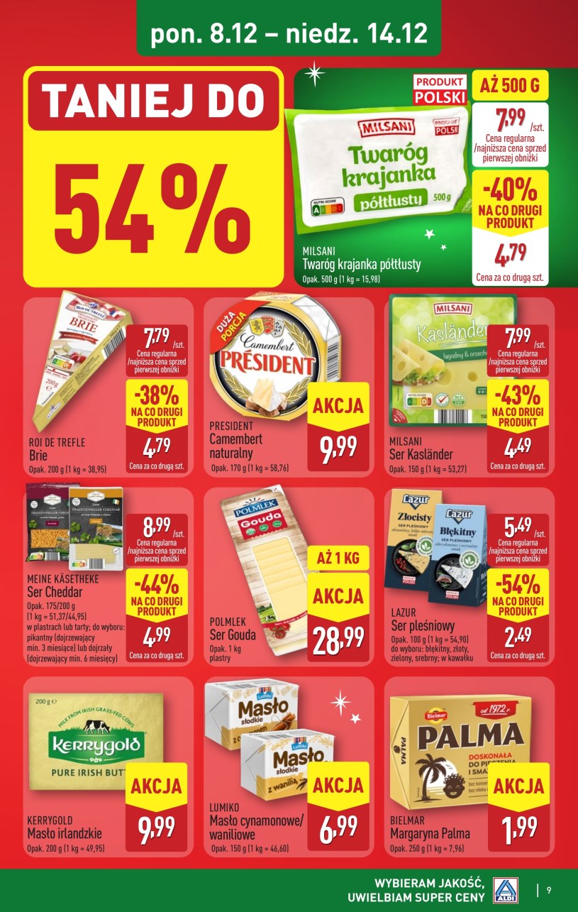 Gazetka: Święta w super cenach! - Aldi - strona 9
