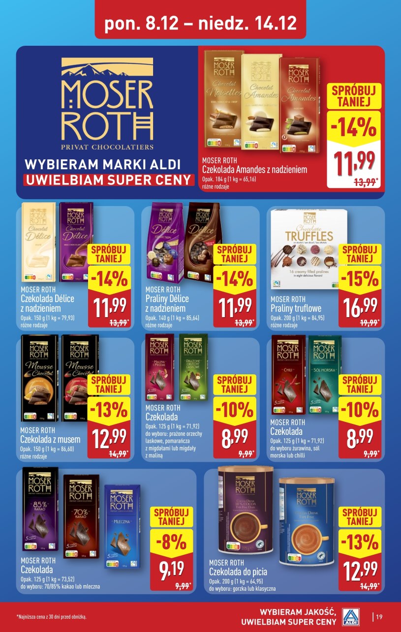 Gazetka: Święta w super cenach! - Aldi - strona 19