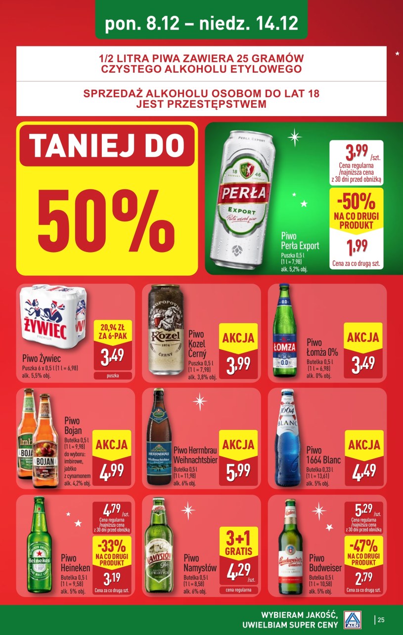 Gazetka: Święta w super cenach! - Aldi - strona 25