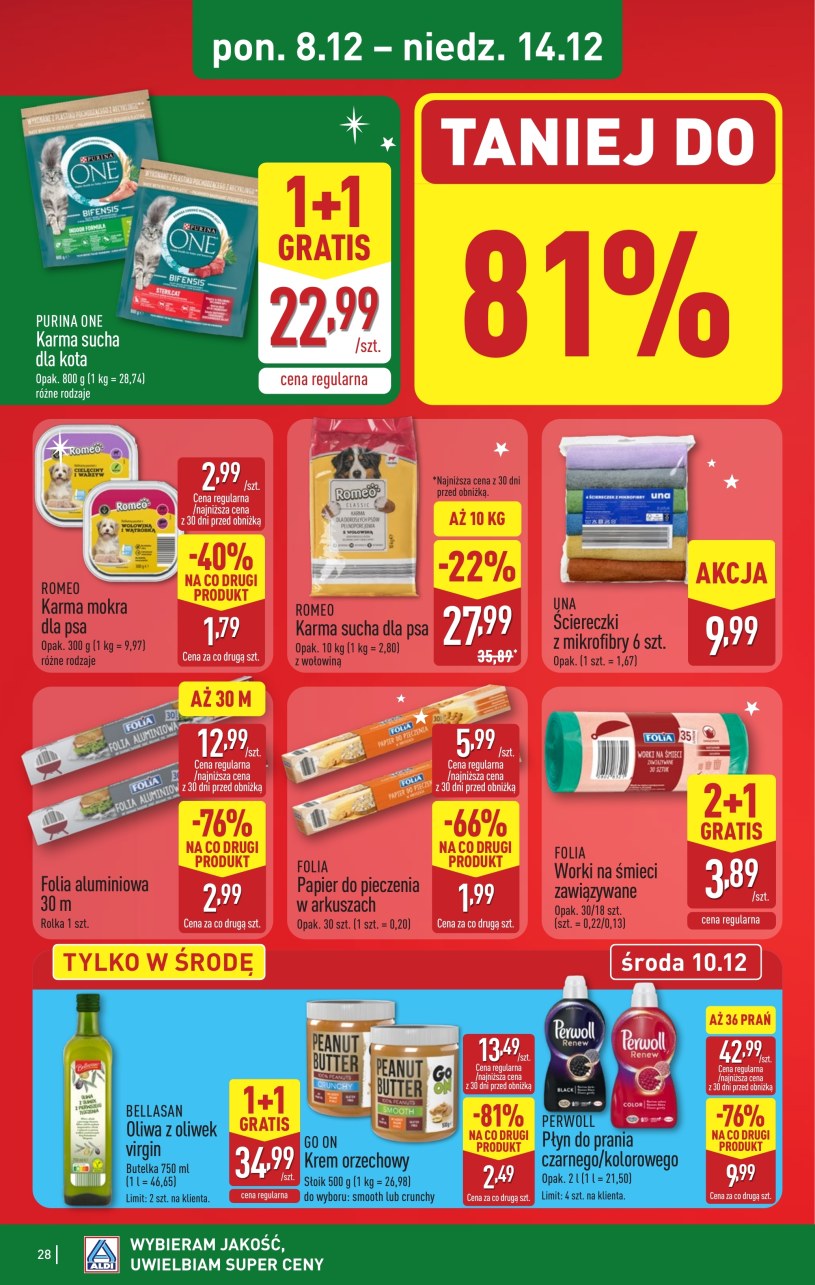 Gazetka: Święta w super cenach! - Aldi - strona 28