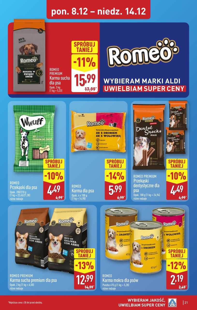 Gazetka: Święta w super cenach! - Aldi - strona 21