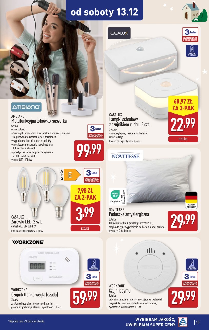 Gazetka: Święta w super cenach! - Aldi - strona 43