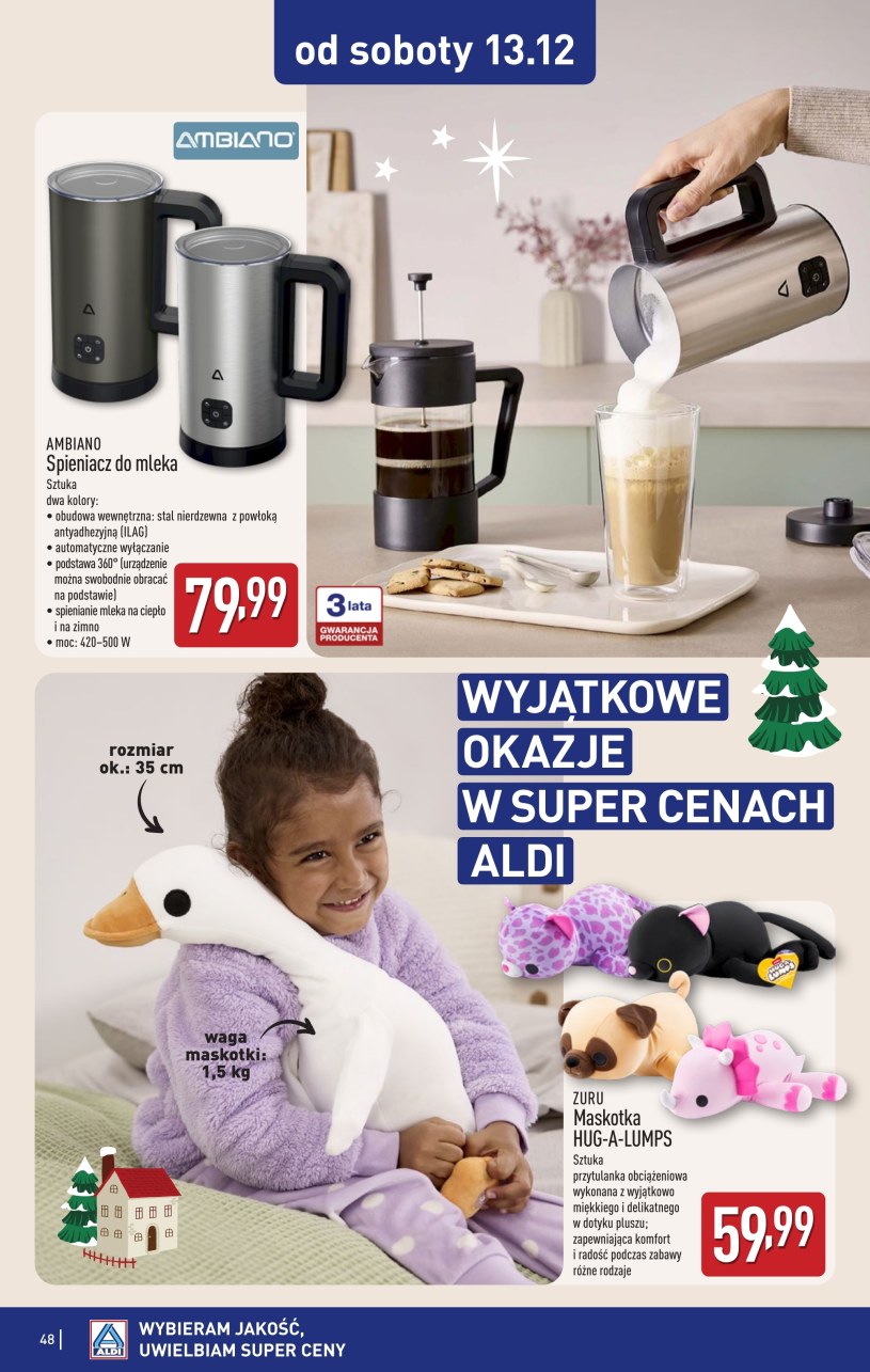 Gazetka: Święta w super cenach! - Aldi - strona 48