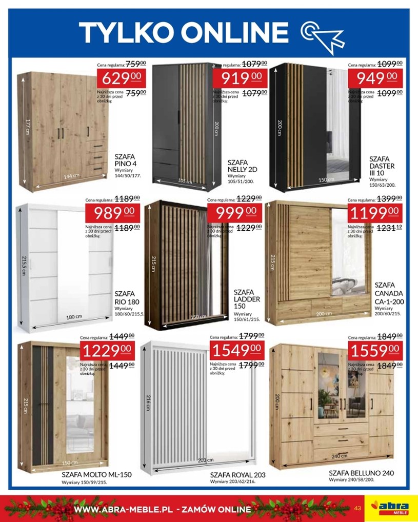 Gazetka: Najniższe ceny! - Abra - strona 43