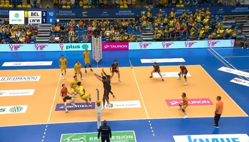 Antoine Pothron - najlepsze akcje MVP meczu PGE GiEK Skra Bełchatów - Barkom Każany Lwów