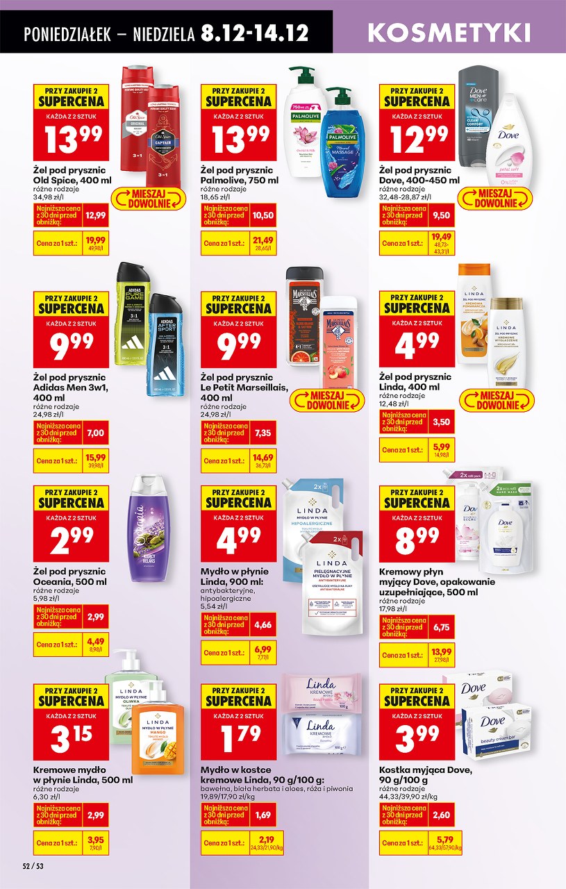 Gazetka: Świąteczne ceny na każdy dzień - Biedronka - strona 52