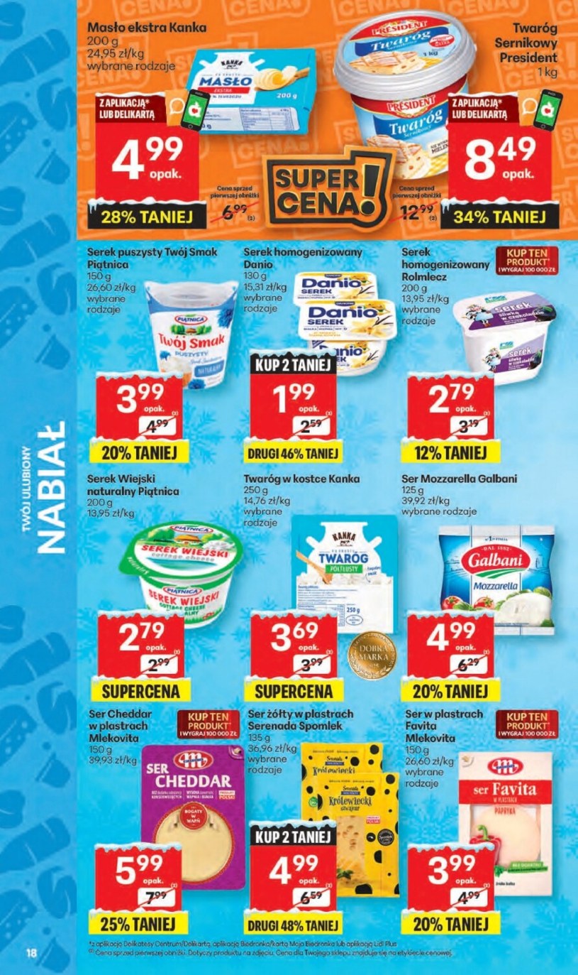 Gazetka: Świąteczne hity dla każdego - Delikatesy Centrum - strona 18