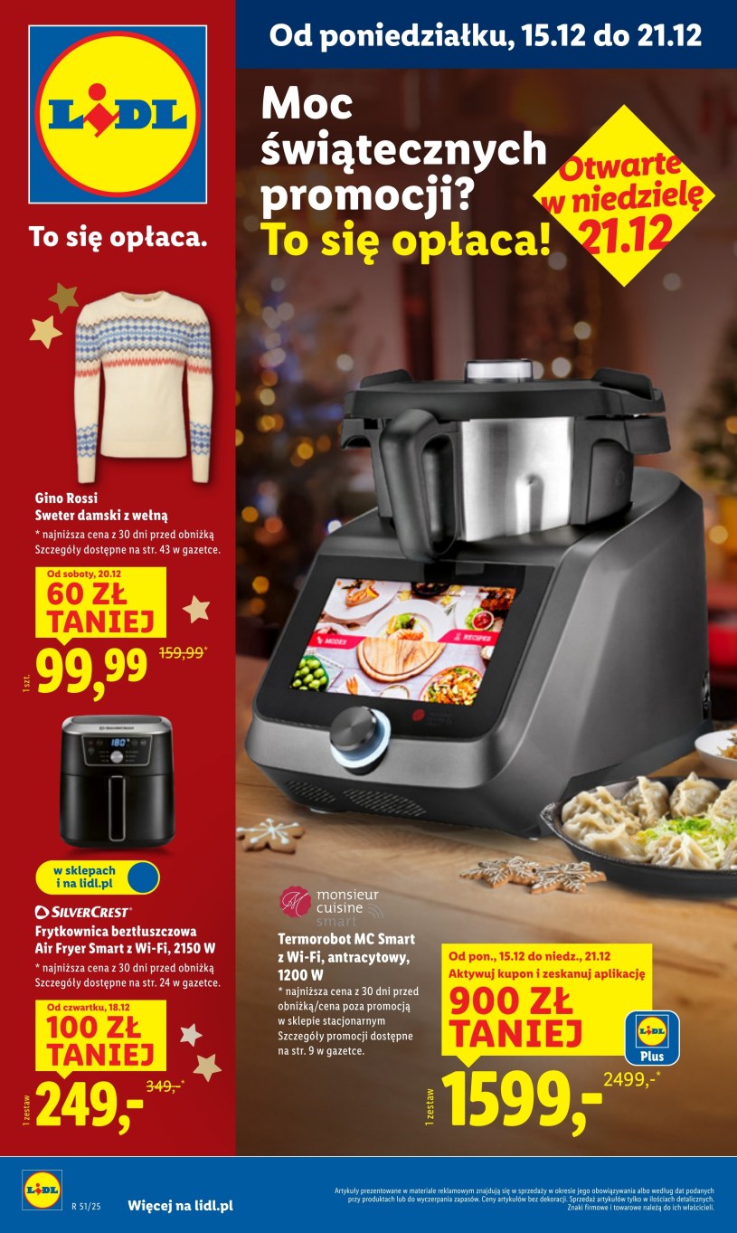 Gazetka promocyjna Lidl - ważna od 15. 12. 2025 do 21. 12. 2025