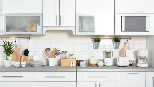 Aranżacja kuchni powinna być bardzo funkcjonalna. Fot. liudmilachernetska/123RF.com