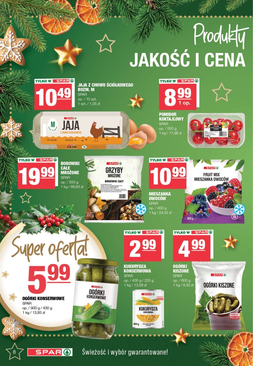 Gazetka: Świąteczne okazje – Spar - strona 8