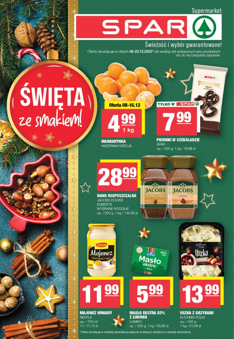 Gazetka promocyjna SPAR - ważna od 08. 12. 2025 do 23. 12. 2025
