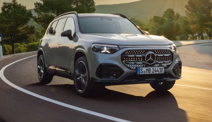 Nowy Mercedes GLB debiutuje jako elektryk, ale za kilka miesięcy dołączy wersja hybrydowa