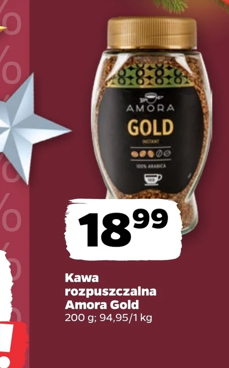Kawa rozpuszczalna Amora Gold