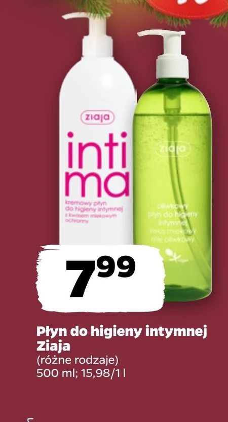 Płyn do higieny intymnej Ziaja
