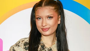 Viki Gabor w studiu "halo tu polsat"