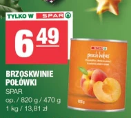 Brzoskwinie połówki SPAR