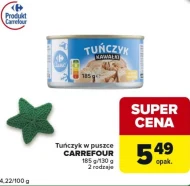 Консервований тунець Carrefour