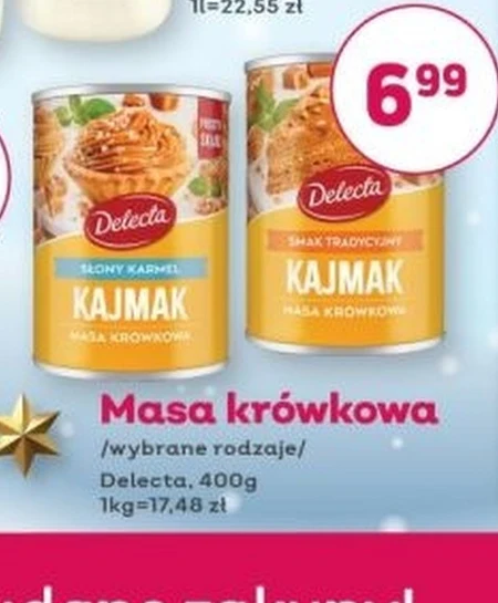 Masa krówkowa Delecta