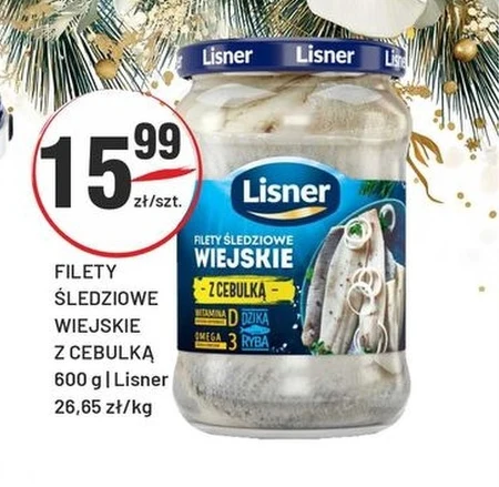 Filety śledziowe Lisner