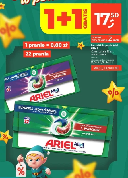 Kapsułki do prania Ariel