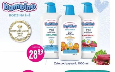 Żel pod prysznic Bambino