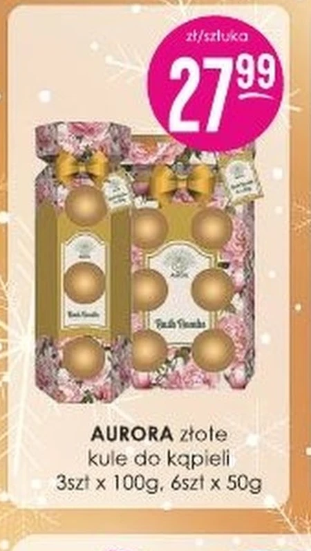 Кульки для ванни Aurora