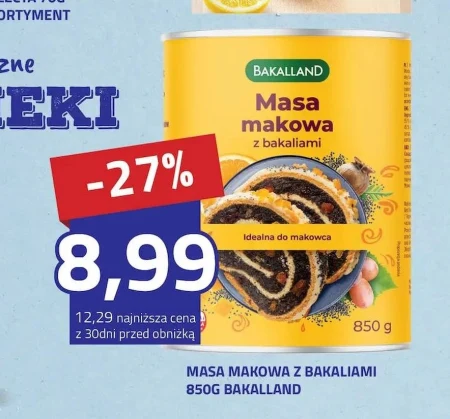 Masa makowa Bakalland