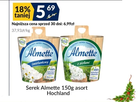 Serek śmietankowy Almette