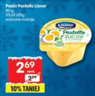 Pasta jajeczna Lisner