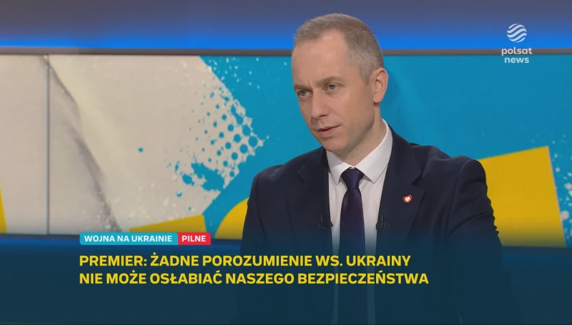 Tomczyk w "Graffiti" o spotkaniu Nawrockiego z Zełenskim: Musi się jeszcze sporo nauczyć