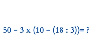 Zadanie z podstawówki, a wiele osób popełnia błąd. Podasz poprawny wynik?