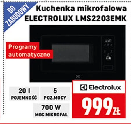 Мікрохвильова піч Electrolux